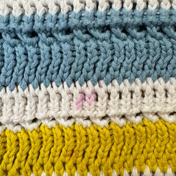 BcBG Generation striped Crochet Top - Picture 8 of 8